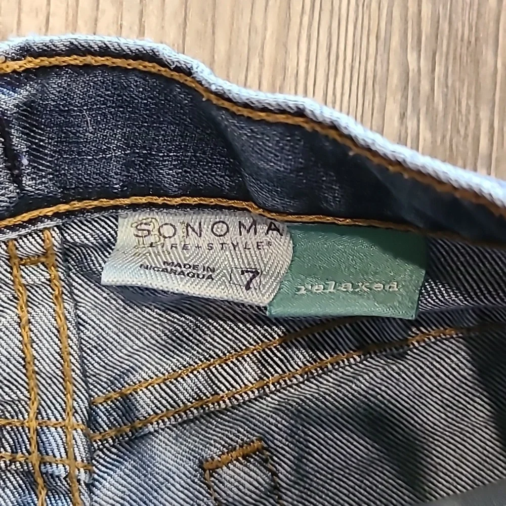 Old Navy/Sonoma Polo & Maching Jeans Size 7